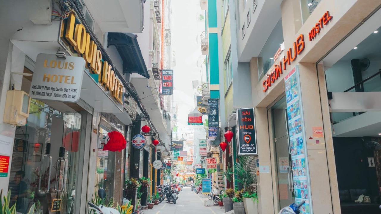 Saigon Hub Hostel Ho-Chi-Minh-Stadt Exterior foto
