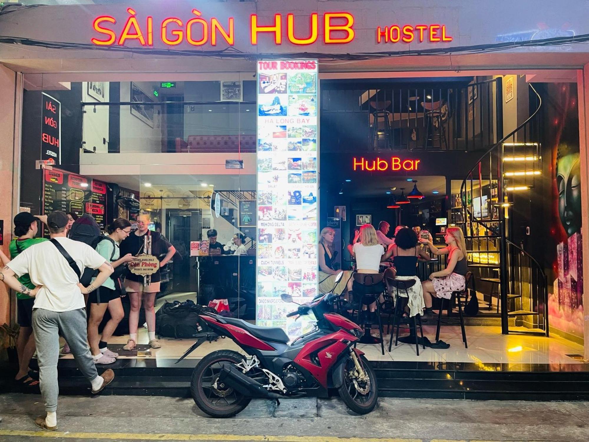 Saigon Hub Hostel Ho-Chi-Minh-Stadt Exterior foto