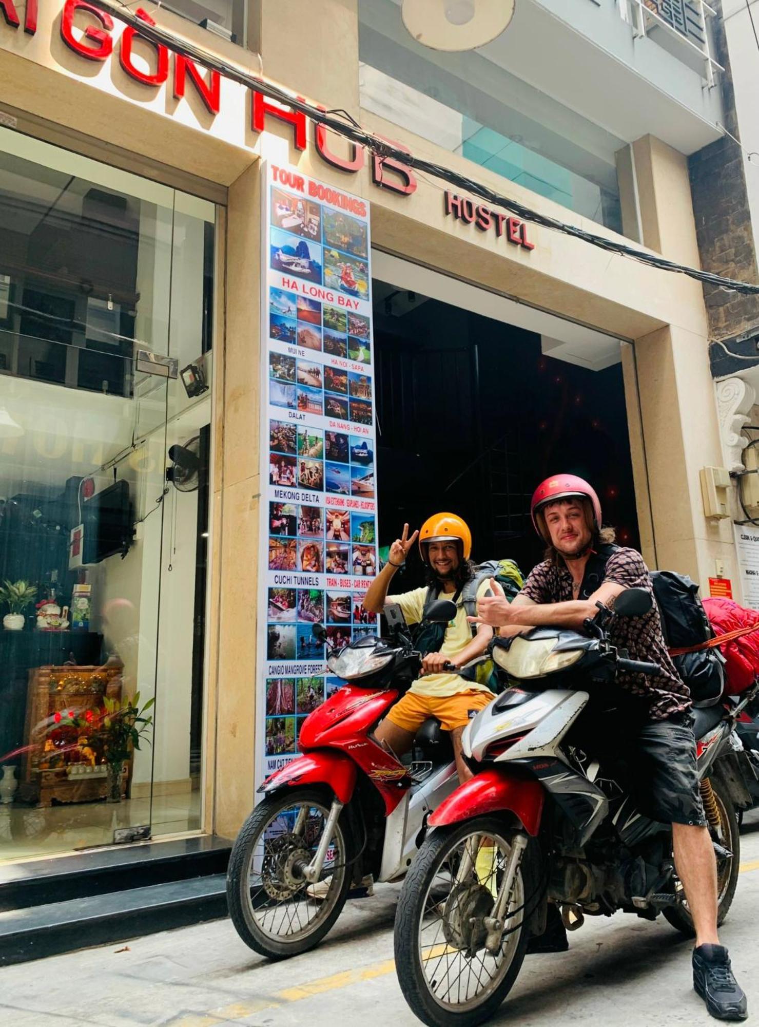 Saigon Hub Hostel Ho-Chi-Minh-Stadt Exterior foto