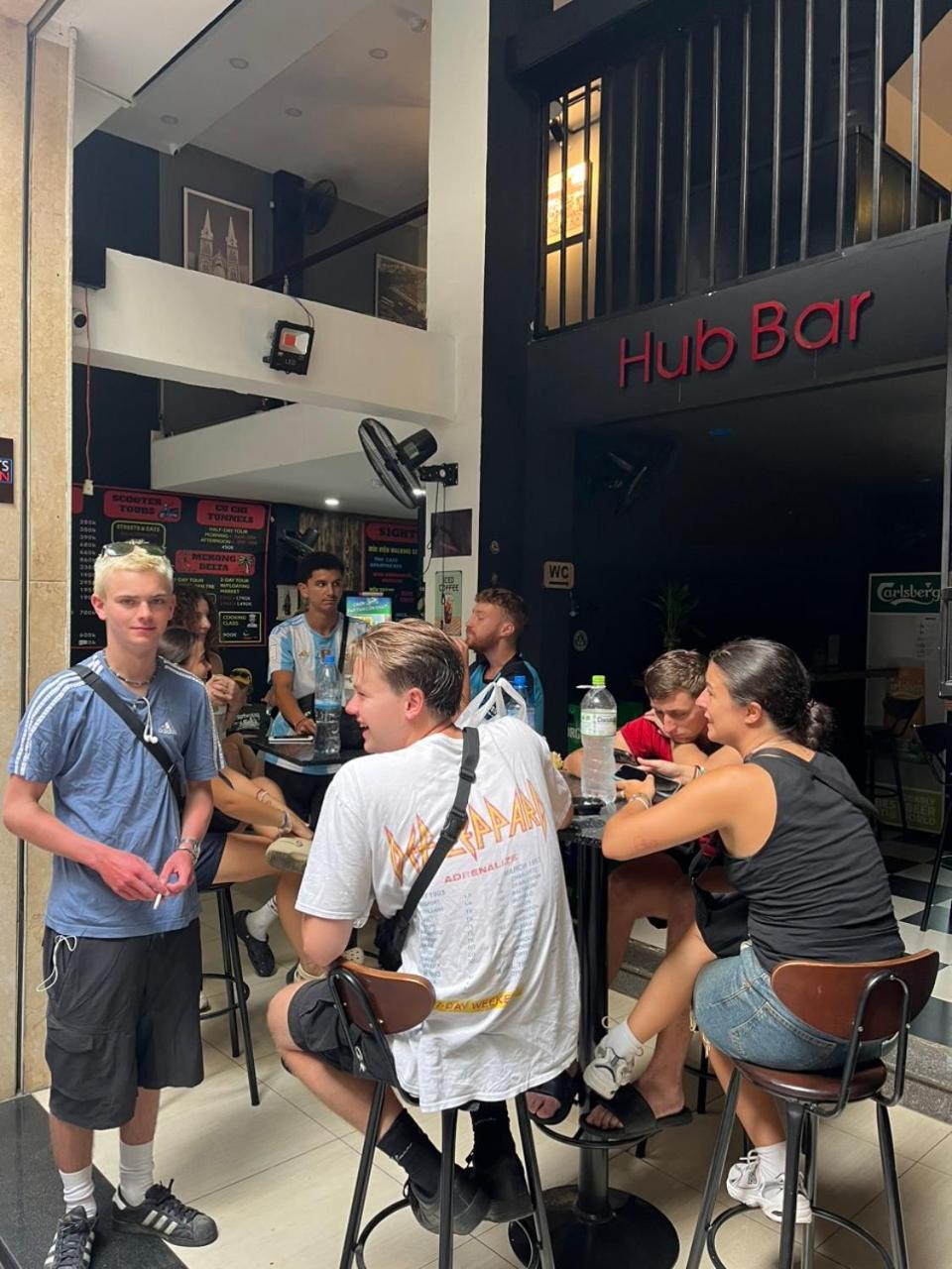 Saigon Hub Hostel Ho-Chi-Minh-Stadt Exterior foto