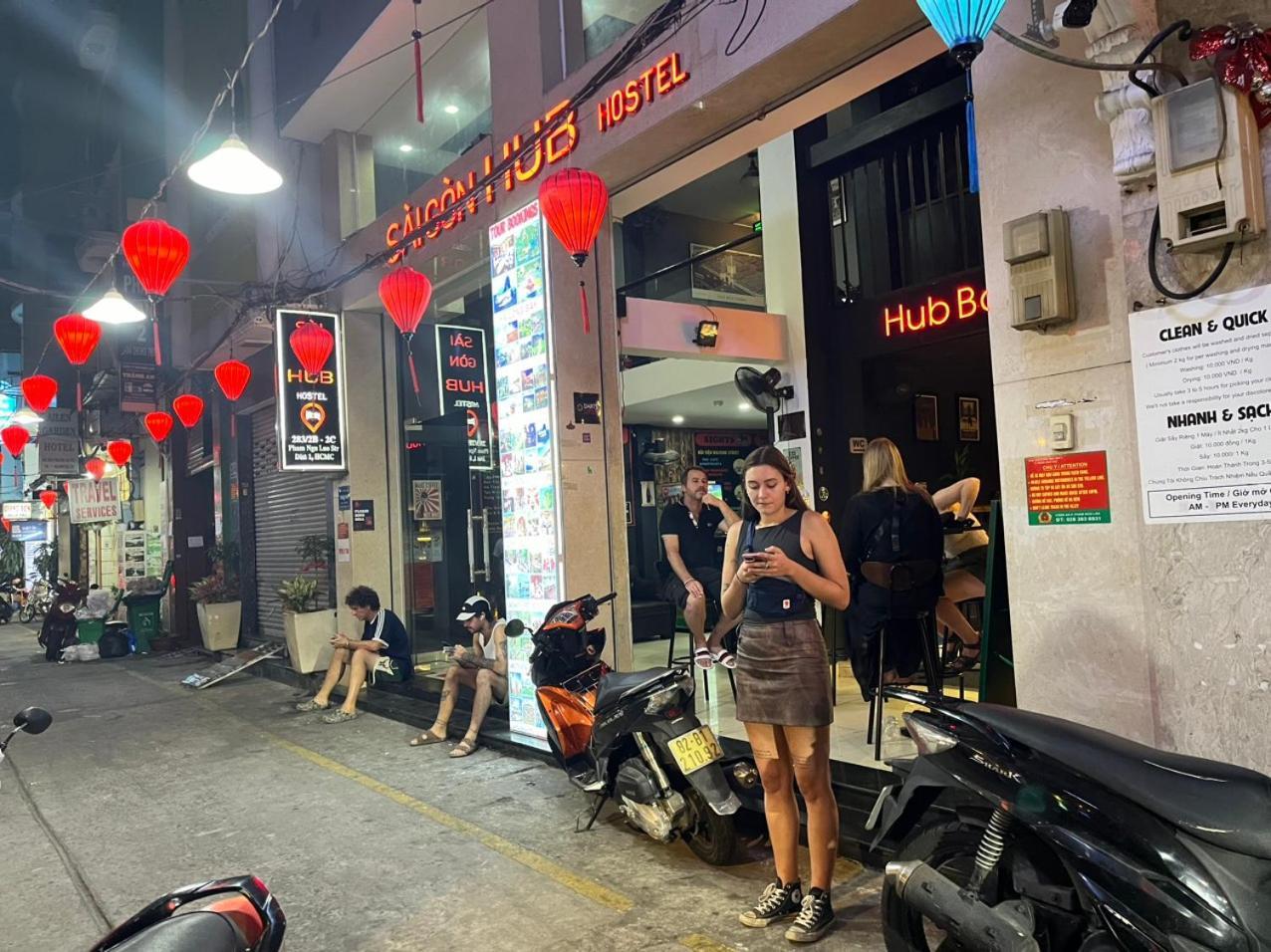 Saigon Hub Hostel Ho-Chi-Minh-Stadt Exterior foto